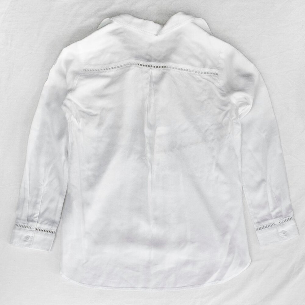 Anthropologie cloth & stone Button Down Collar Shirt - Lace Detail - Picture 6 of 7